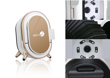 3 em 1 equipamento mágico da análise da pele do analisador 3D da pele da cara de espelho de Digitas