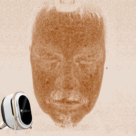 Da textura facial dos poros da máquina da análise da pele do FCC do CE máquina UV do analisador do RGB